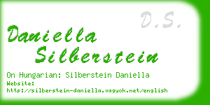 daniella silberstein business card